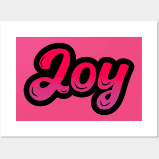 JOY Posters and Art